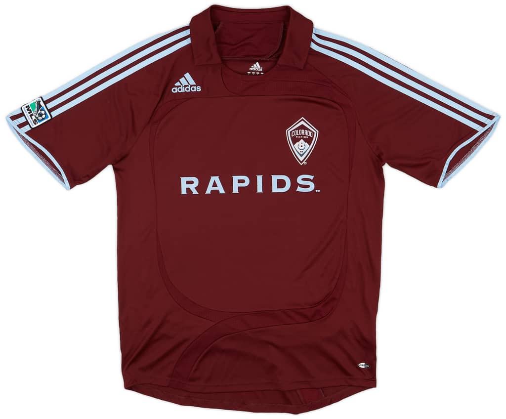 2007-08 Colorado Rapids Match Issue Signed Home Shirt Wingert #16