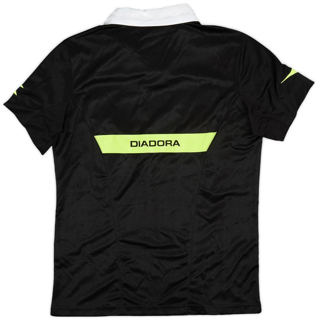 2012-13 Italy Diadora Referee L/S Shirt - 8/10 - (S)