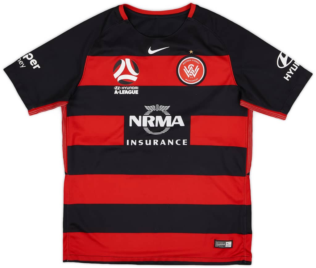 2017-18 Western Sydney Wanderers Home Shirt - 8/10 - (XL.Boys)
