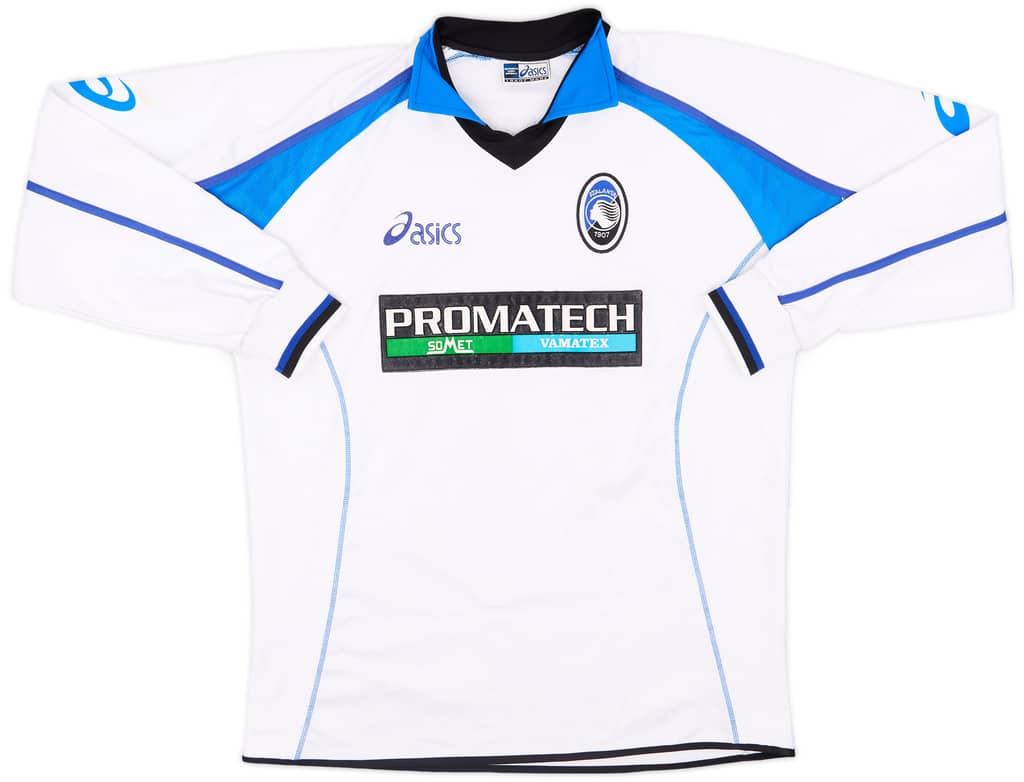 2003-04 Atalanta Match Issue Away L/S Shirt Smit #23