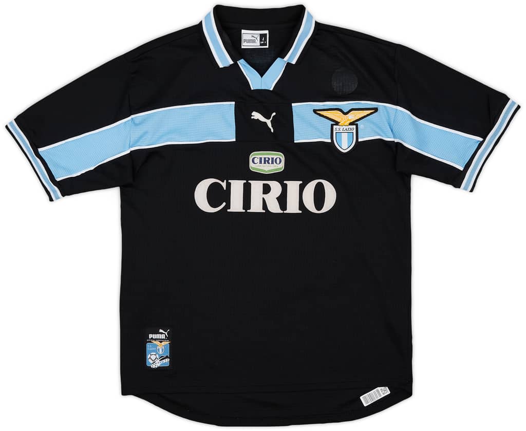 1998-99 Lazio Away Shirt Nedved #18 - 6/10 - (L)
