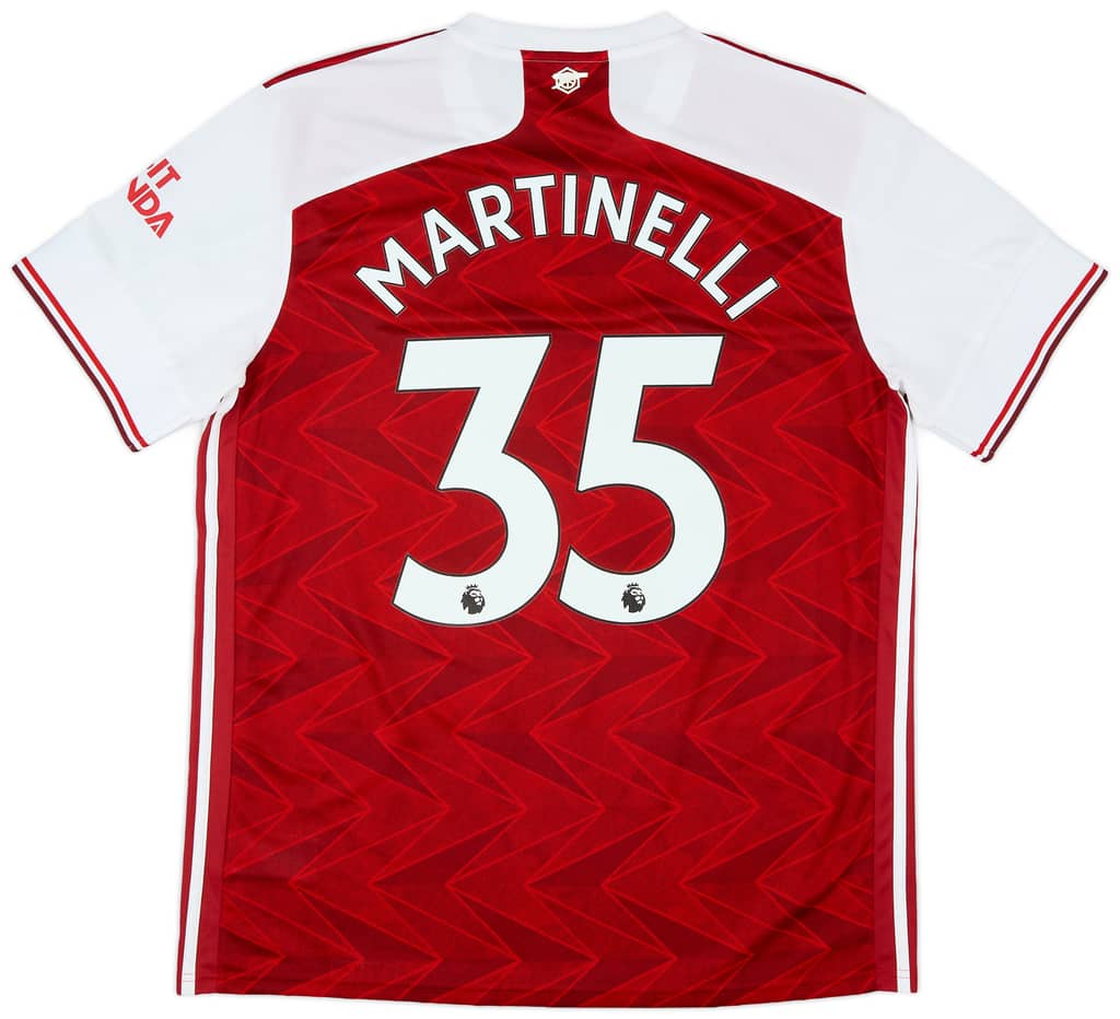 2020-21 Arsenal Home Shirt Martinelli #35 - 10/10 - (XL)