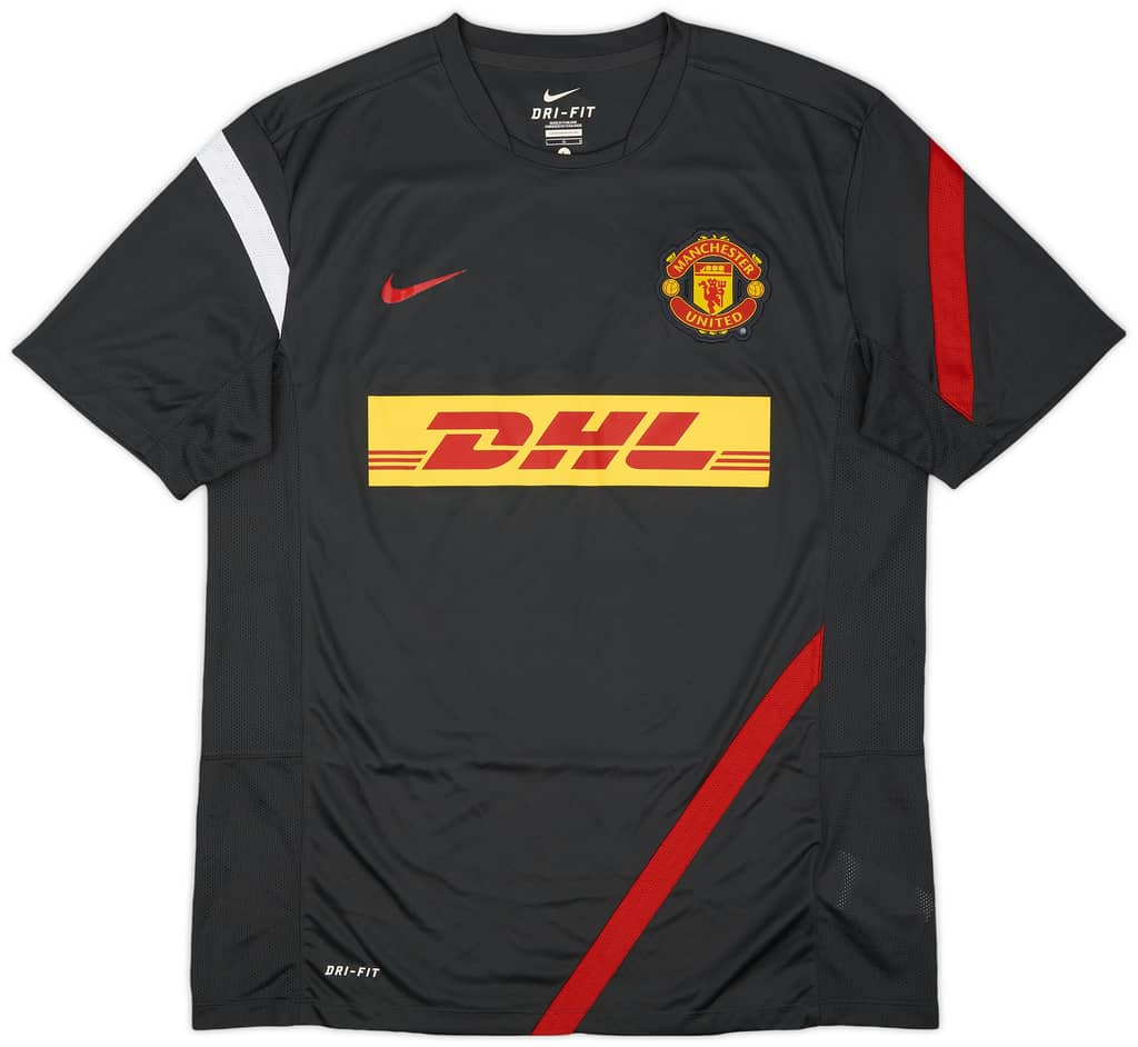 2012-13 Manchester United Nike Training Shirt - 9/10 - (L)
