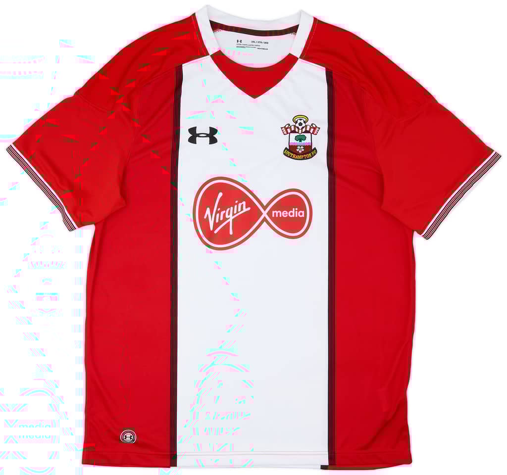 2017-18 Southampton Home Shirt - 9/10 - (XXL)