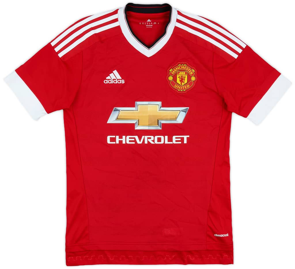 2015-16 Manchester United Home Shirt Rooney #10 - 8/10 - (XS)