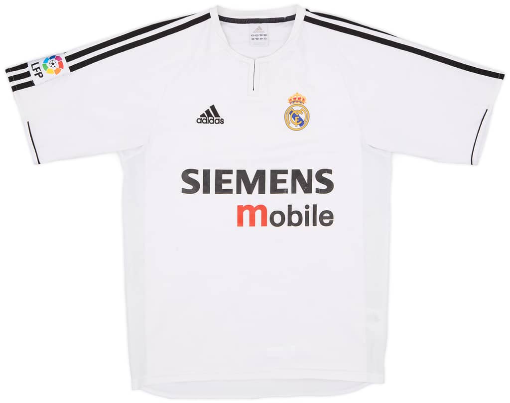 2003-04 Real Madrid Home Shirt Raul #7 - 5/10 - (S)