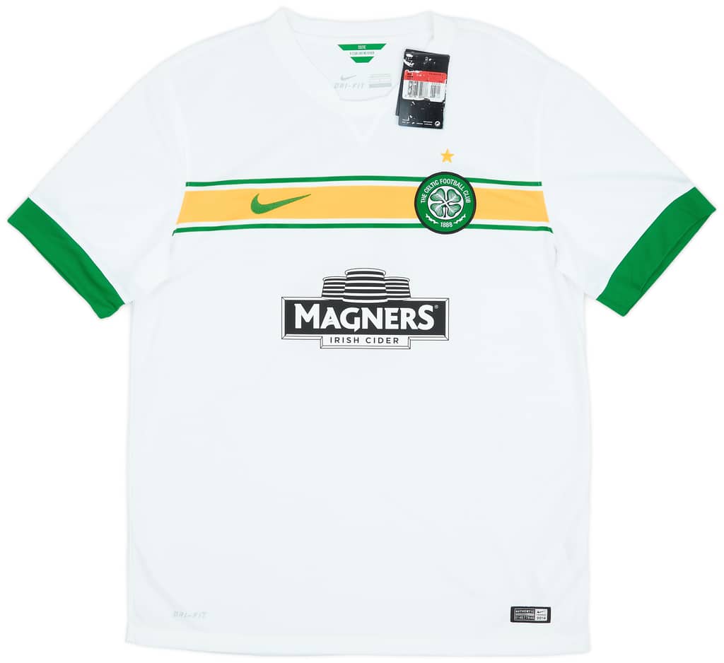 2014-15 Celtic European Third Shirt Virgil #5 (L)