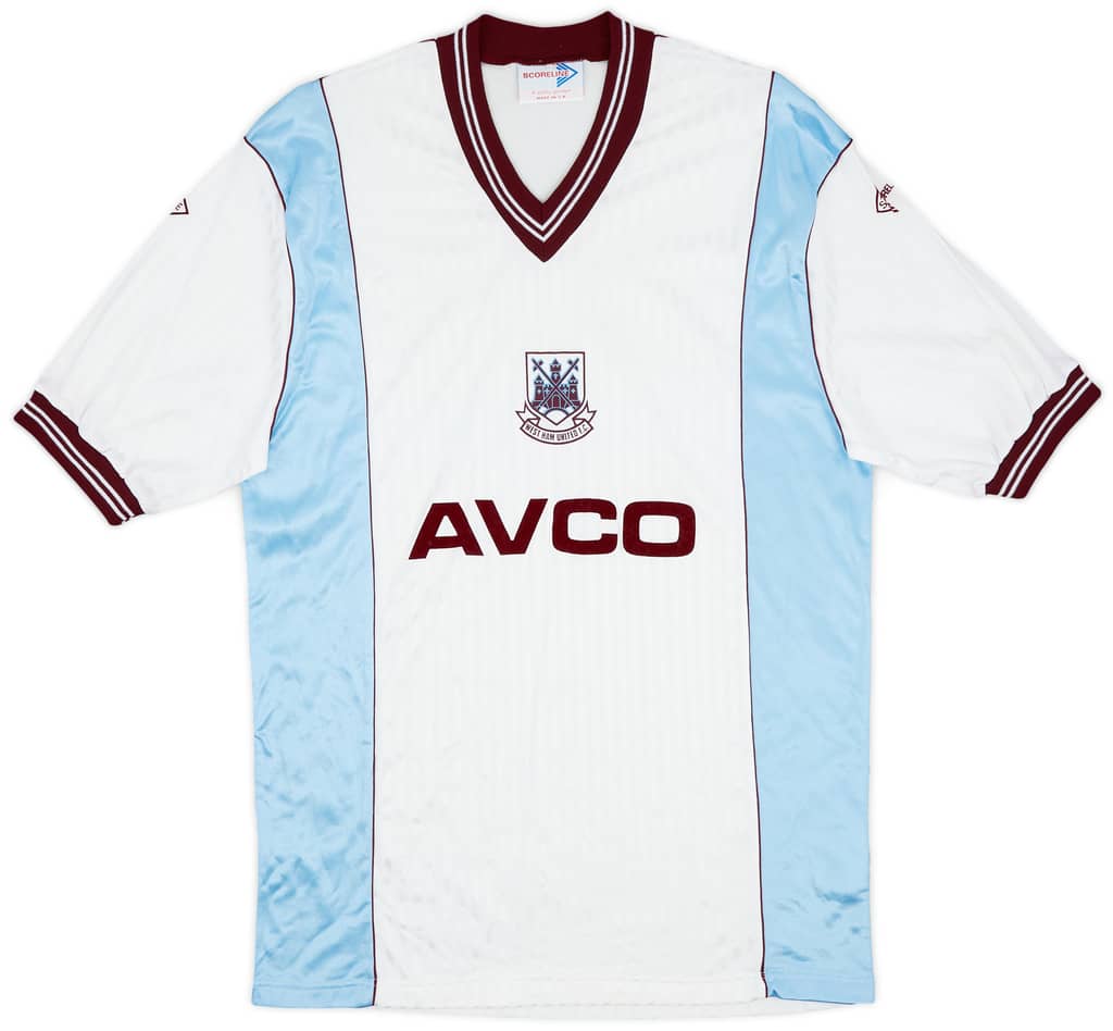 1987-89 West Ham Away Shirt - 10/10 - (M)