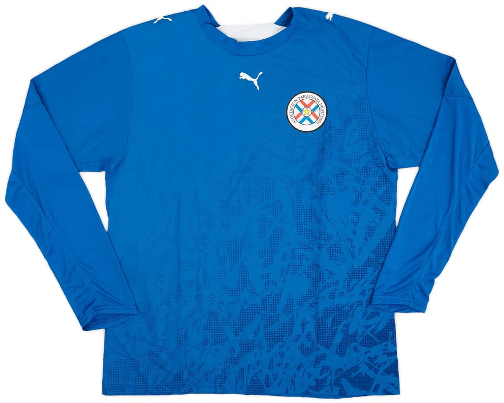 2006-07 Paraguay Away L/S Shirt - 4/10 - (L)