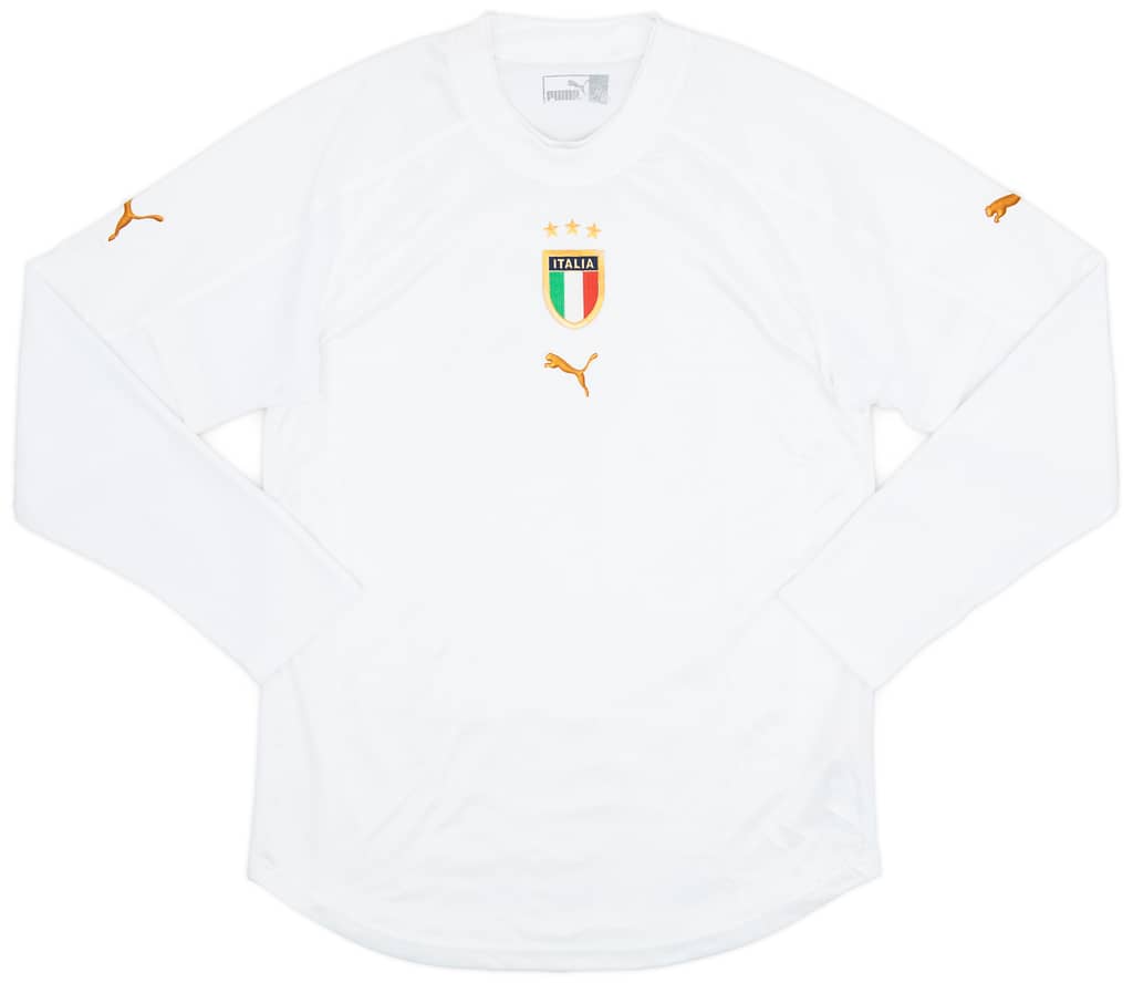 2004-06 Italy Away L/S Shirt - 4/10 - (M)