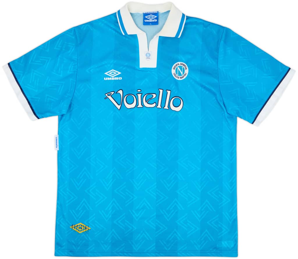 1993-94 Napoli Home Shirt - 9/10 - (XL)