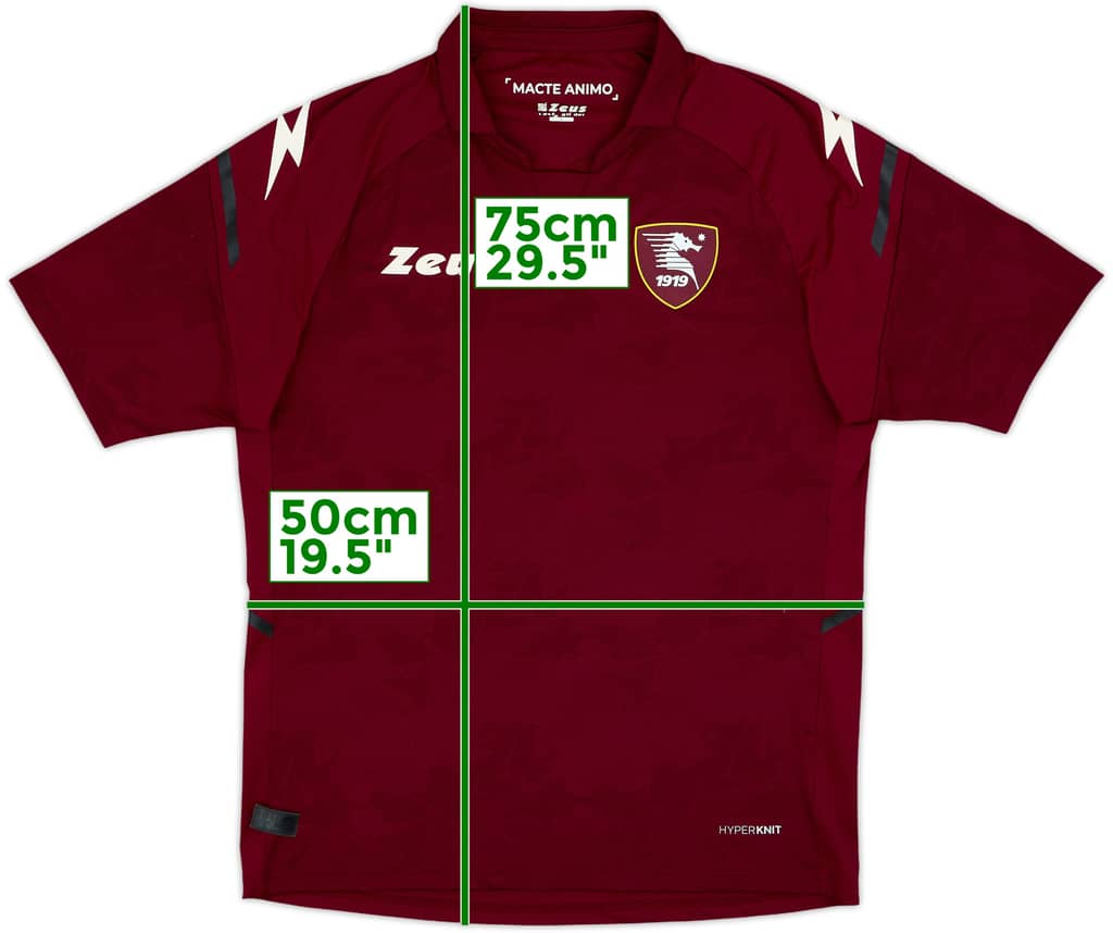 2021-22 Salernitana Home Shirt - 8/10 - (L)