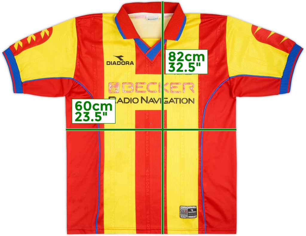 Camiseta de la tercera equipación del Karlsruher 1999-00 - 5/10 - (XXL)
