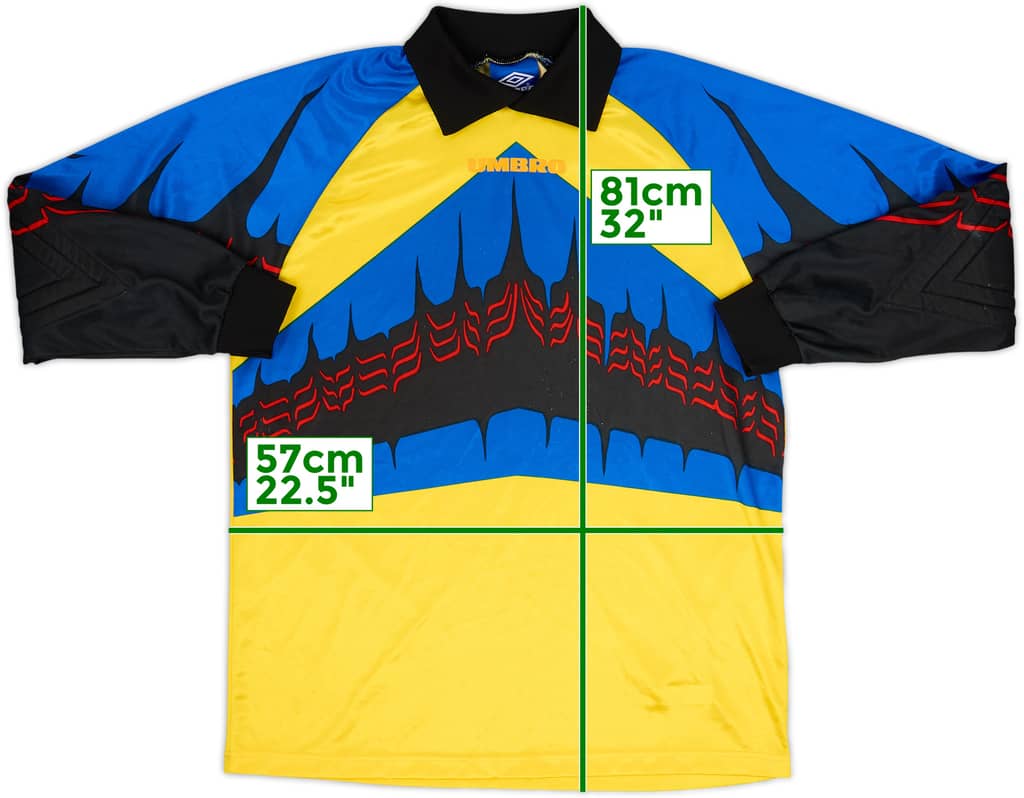 1990s Umbro GK Template Shirt - 8/10 - (L)
