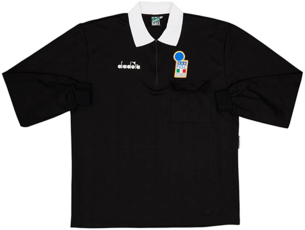 1994-95 Italy Diadora Referee L/S Shirt - 9/10 - (XXL)