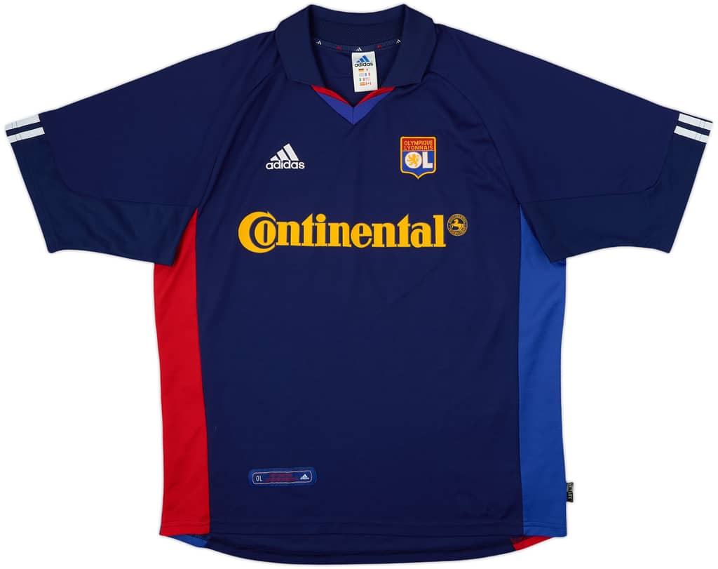2001-02 Lyon Away Shirt - 8/10 - (L)
