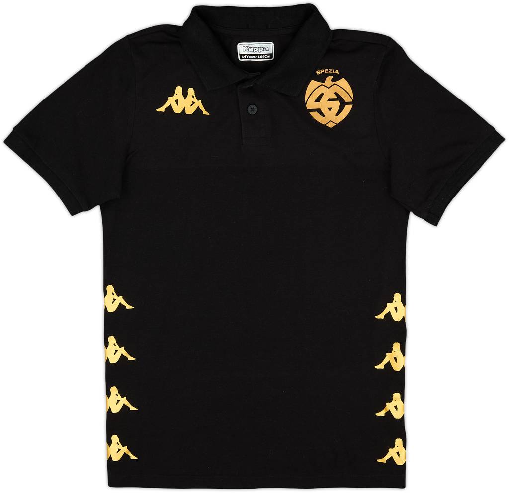 2023-24 Spezia Kappa Polo Shirt - 8/10 - (L.Boys)