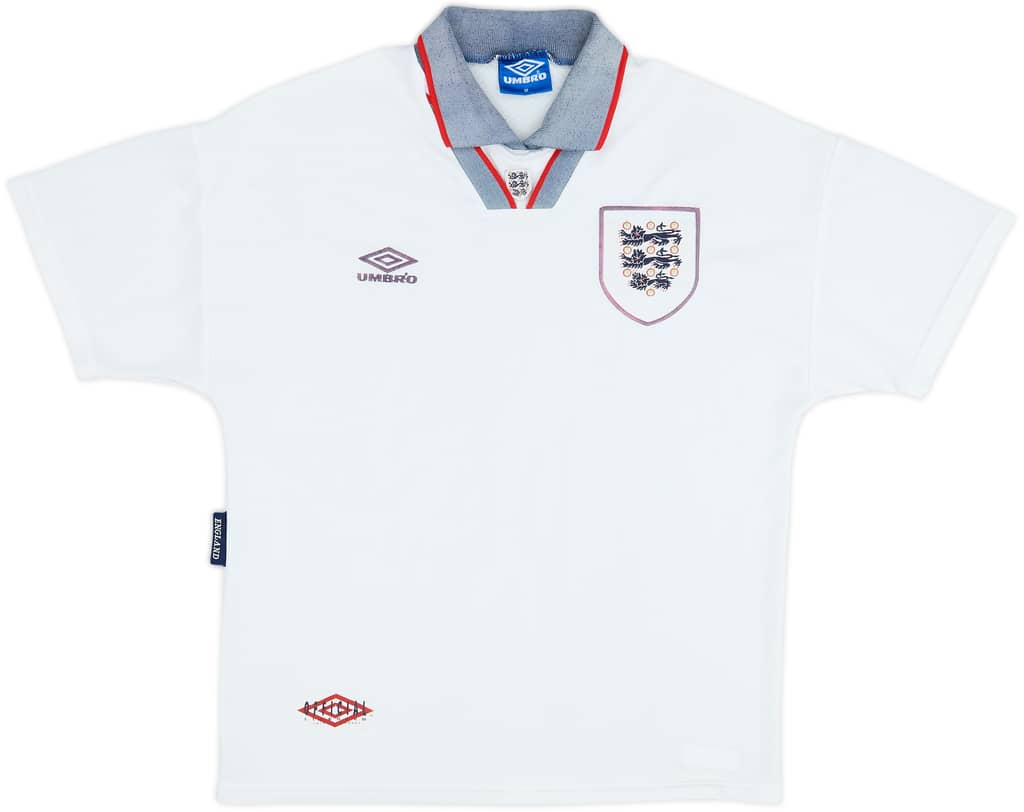 1993-95 Inglaterra Camiseta Local - 5/10 - (M)