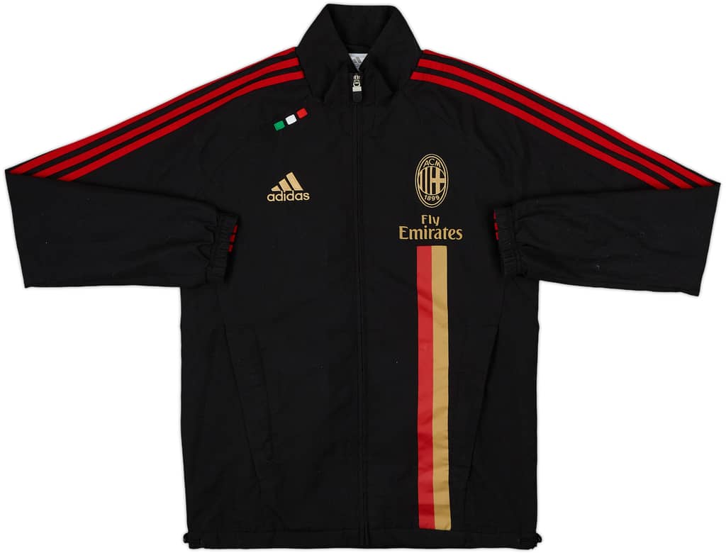 2011-12 AC Milan adidas Track Jacket - 8/10 - (XL.Boys)