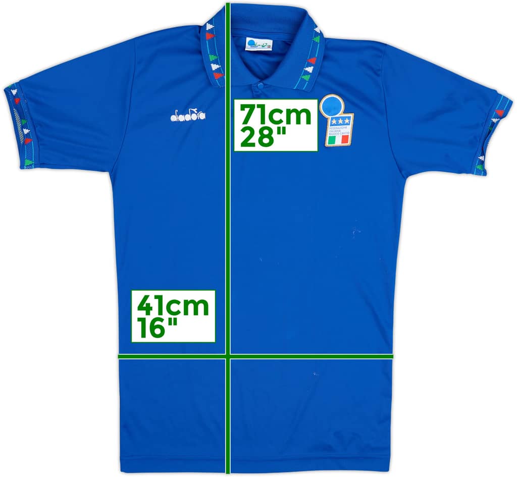 1992-93 Italia Camiseta Local - 8/10 - (XL.Boys)