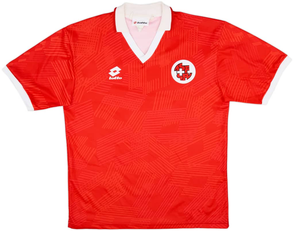 1992-93 Suiza Local Camiseta - 8/10 - (L)