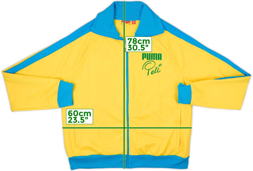 2010-11 Pele Puma Track Jacket - 8/10 - (XL)