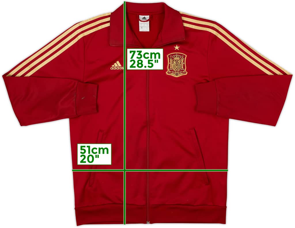 2013-14 Spain adidas Chaqueta de chándal - 5/10 - (M)