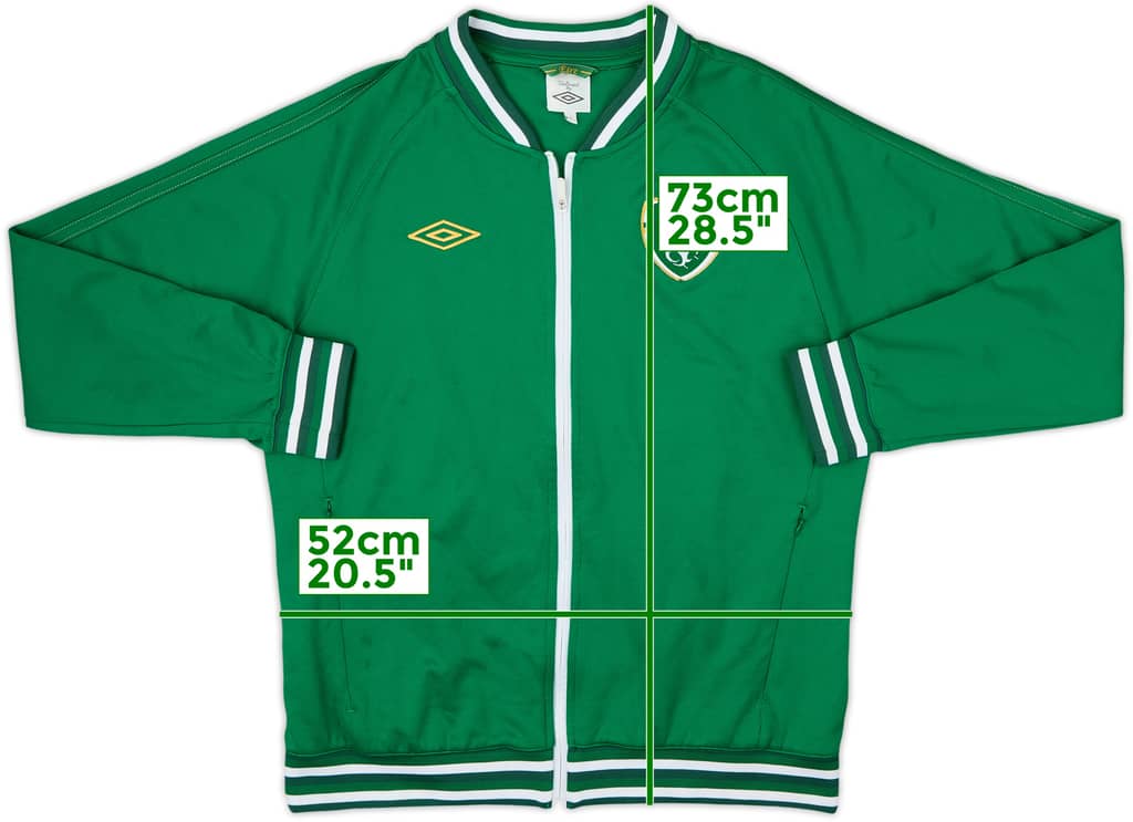 2012-13 Ireland Umbro Track Jacket - 7/10 - (L)