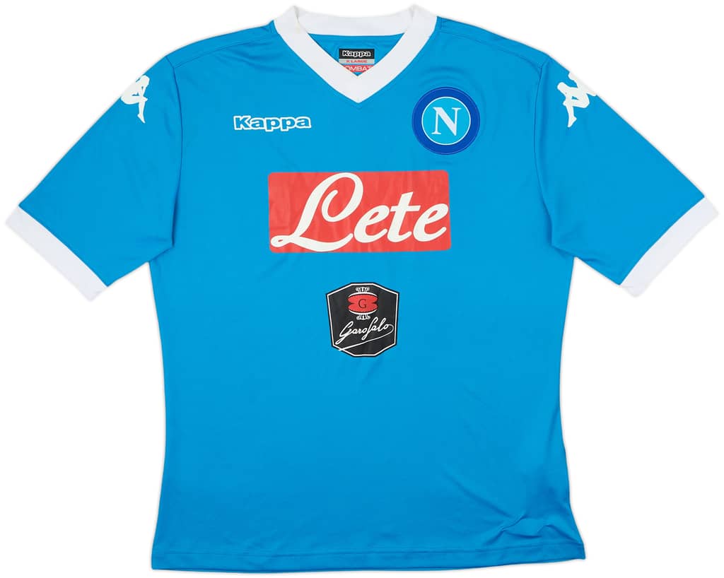 Camiseta de local del Napoli 2015-16 - 8/10 - (XL)