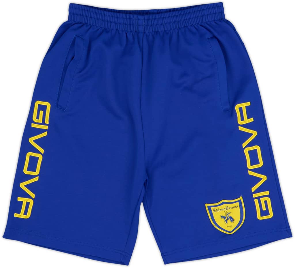 2010-11 Chievo Verona Givova Training Shorts - 9/10 - (S)