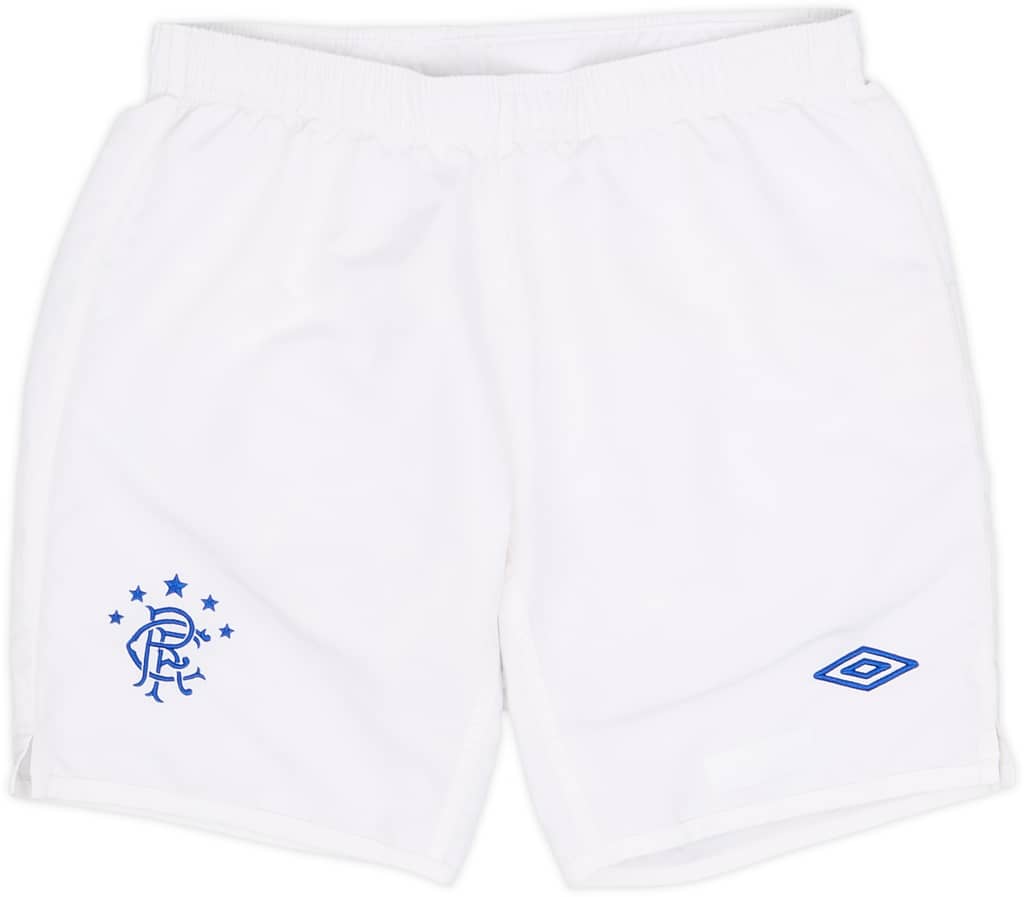 2010-11 Rangers Home Shorts - 8/10 - (XL.Boys)