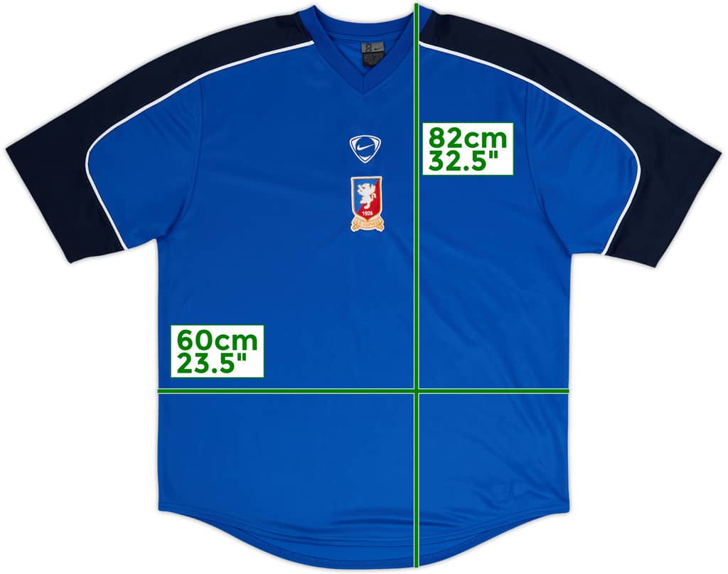 Camiseta Nike de entrenamiento de Narnese 2003-04 - 8/10 - (XL)