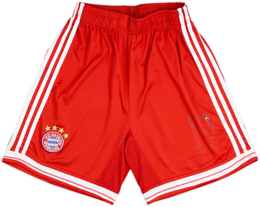 2013-14 Bayern Munich Home Shorts #19 - 4/10 - (L.Boys)
