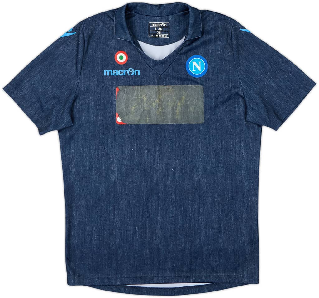 Camiseta de visitante del Napoli 2014-15 - 4/10 - (Niños L)