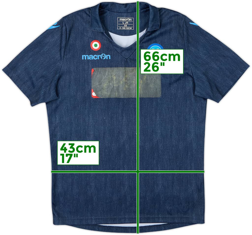 Camiseta de visitante del Napoli 2014-15 - 4/10 - (Niños L)