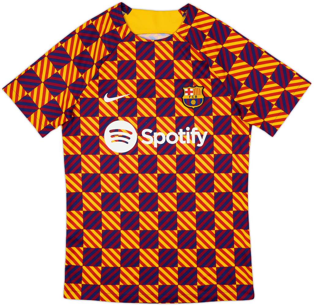 2023-24 Barcelona Nike Training Shirt - 10/10 - (S)