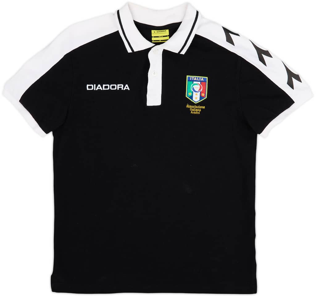 2010-11 Italy Diadora Referee Polo Shirt - 8/10 - (S)