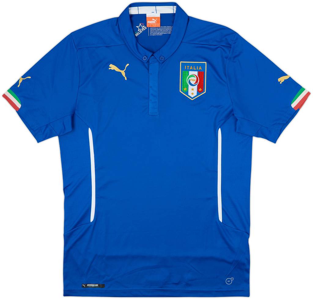 2014-15 Italy Home Shirt - 10/10 - (L)