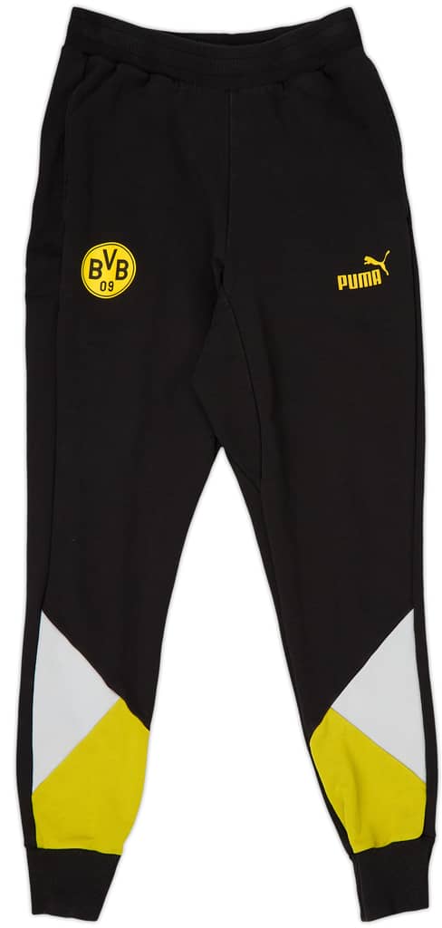 2021-22 Borussia Dortmund Puma Track Pants/Bottoms - 7/10 - (M)