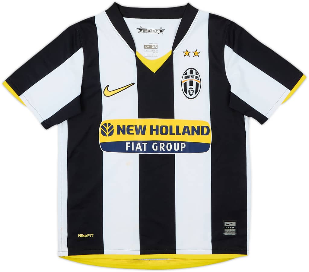 2008-09 Juventus Home Shirt - 6/10 - (6-7 Years)