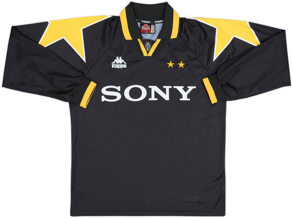 1995-96 Juventus Third L/S Shirt - 8/10 - (L)