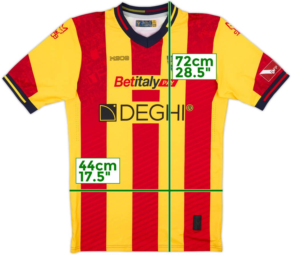Camiseta de local del Lecce 2023-24 - 10/10 - (S)