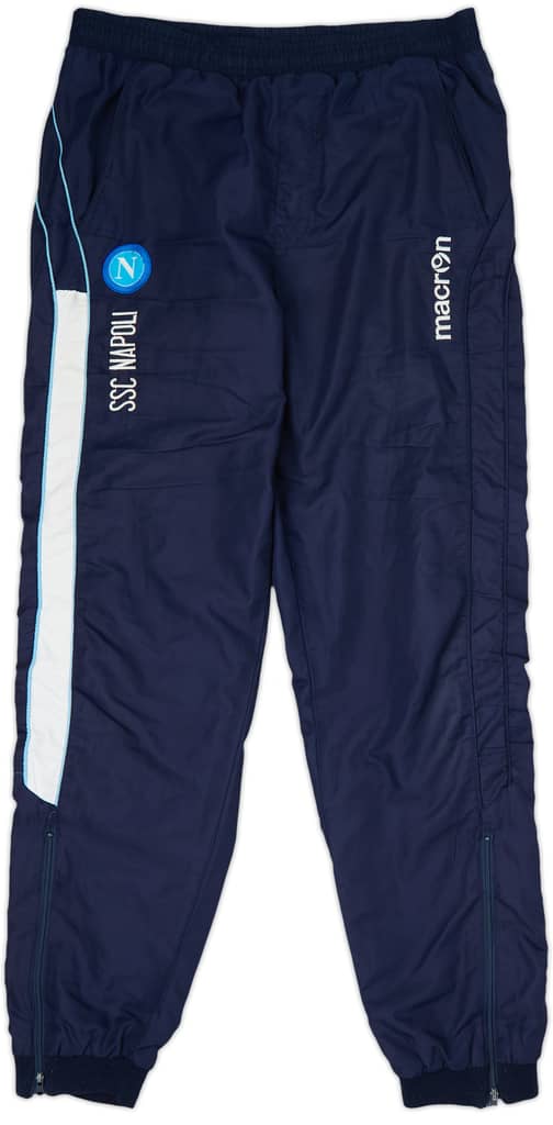 2011-12 Napoli Macron Track Pants/Bottoms - 7/10 - (S)