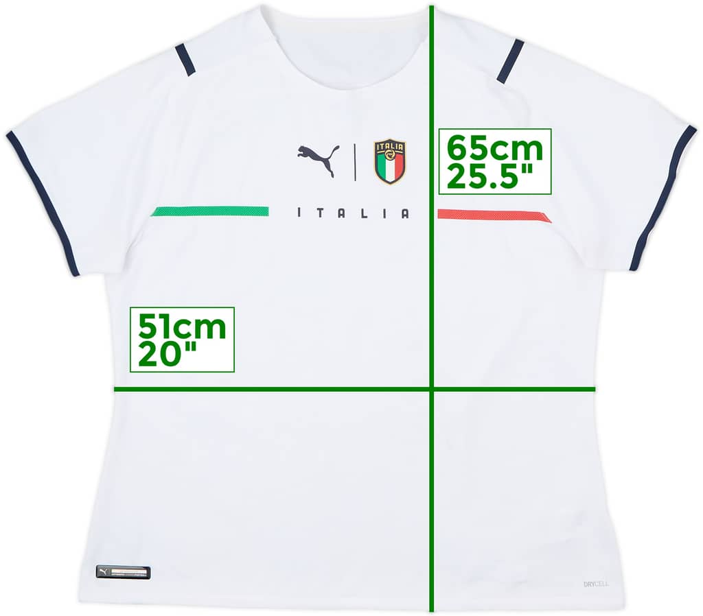 2021 Italy Away Shirt - 6/10 - (Women's XL)