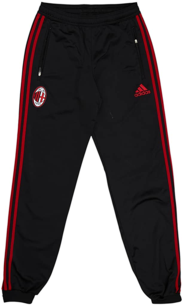 2014-15 AC Milan adidas Track Pants/Bottoms - 6/10 - (S)