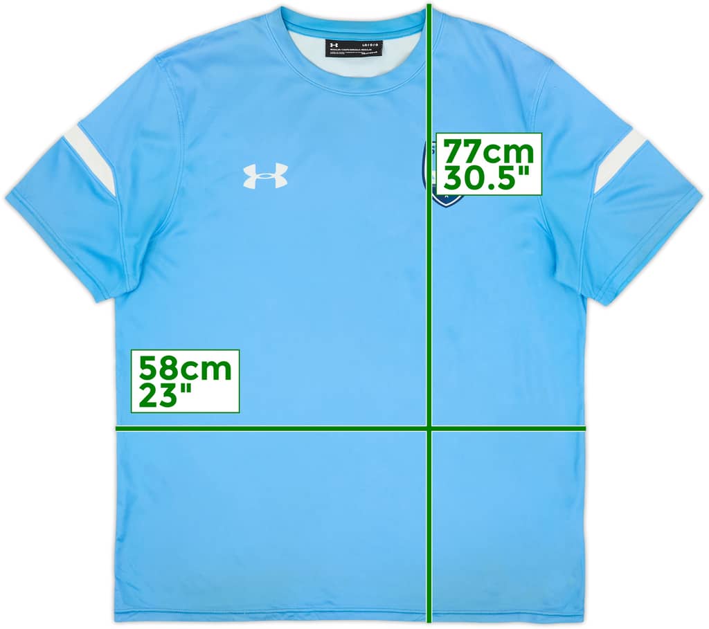 2020-21 Sydney FC Under Armour Training Shirt - 8/10 - (L)