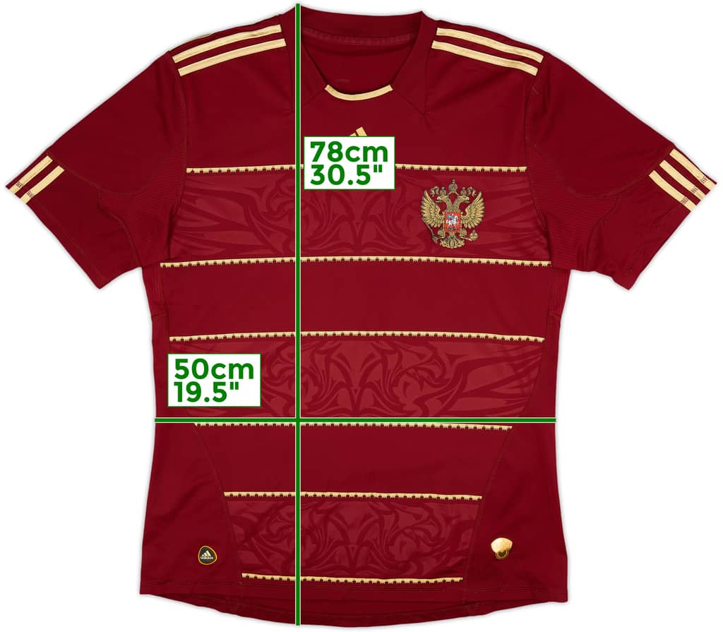 2010-11 Russia Home Shirt - 7/10 - (L)