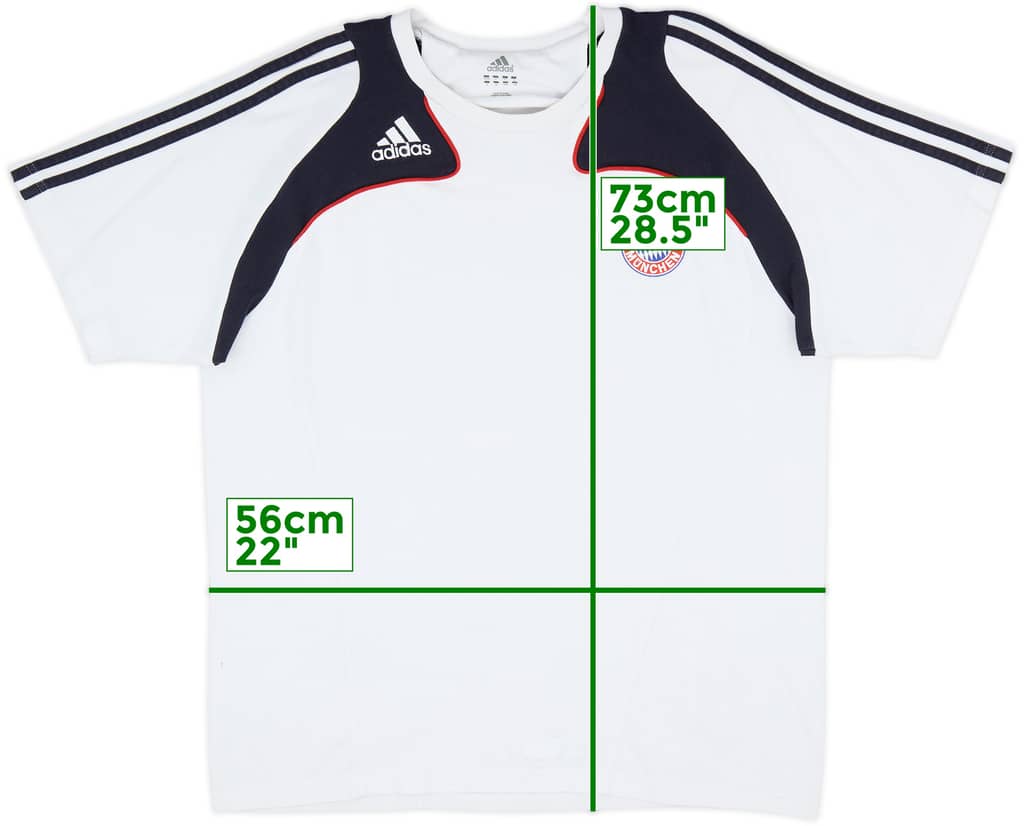 2008-09 Bayern Munich adidas Playera de algodón - 6/10 - (L)