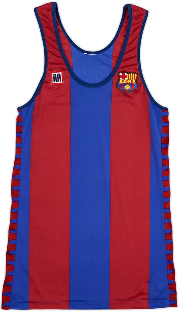 1984-89 Barcelona Meyba Training Vest - 9/10 - (S)