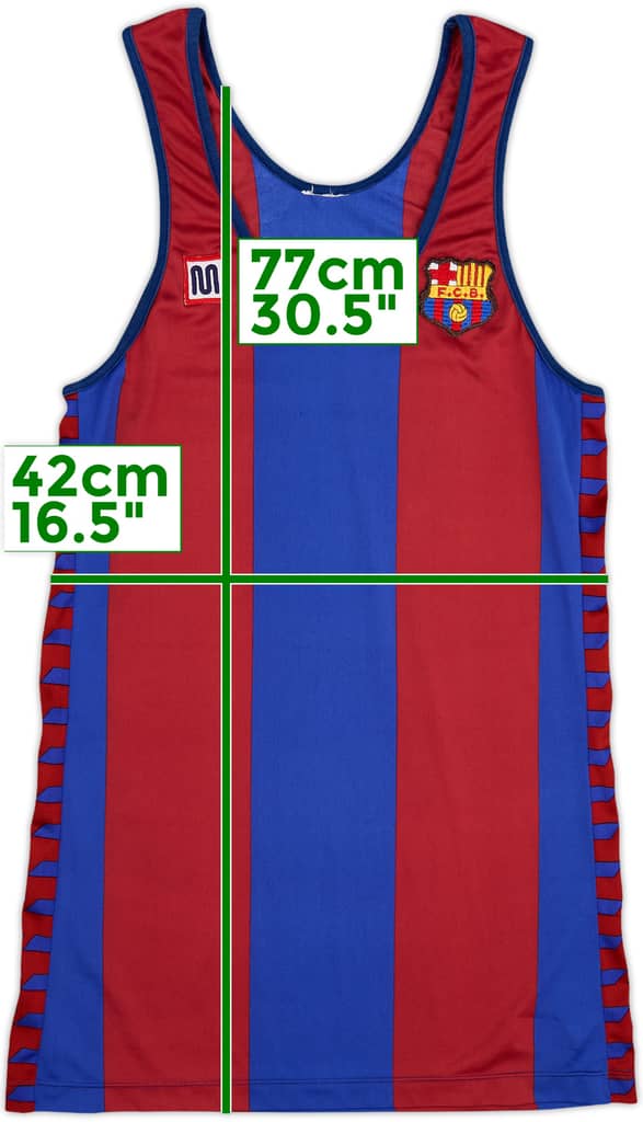 1984-89 Barcelona Meyba Training Vest - 9/10 - (S)